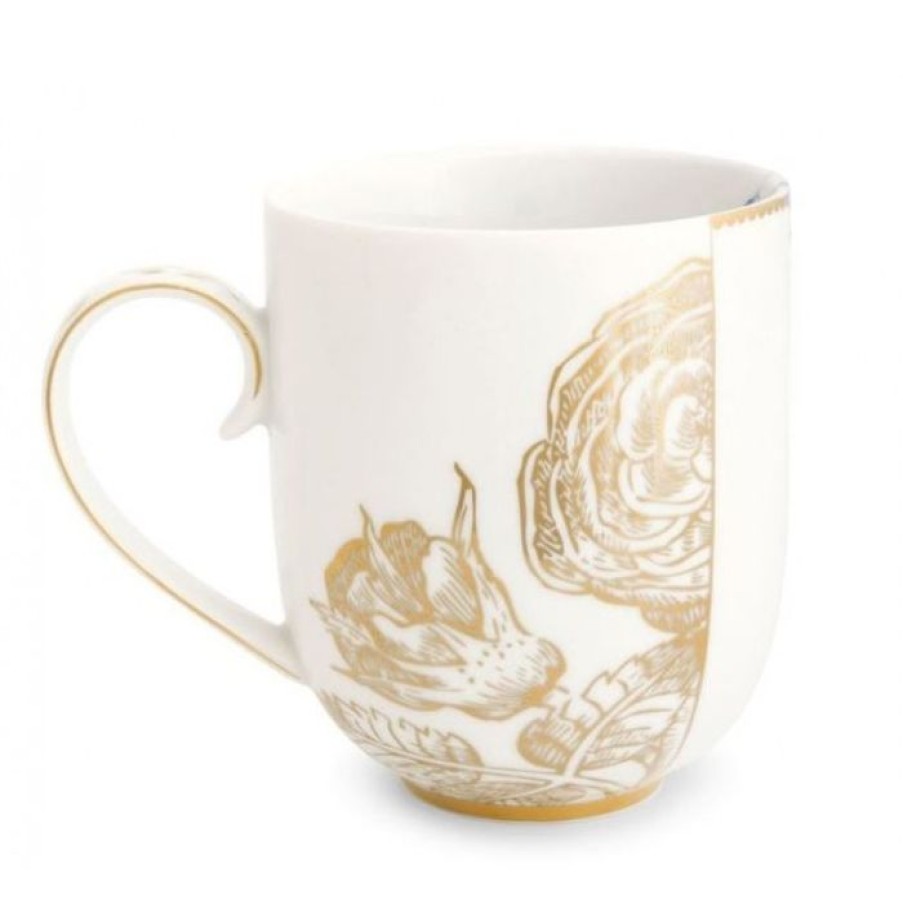 Bekers Koffie Kan | Koffie- En Theebeker Royal White - Set Van 2