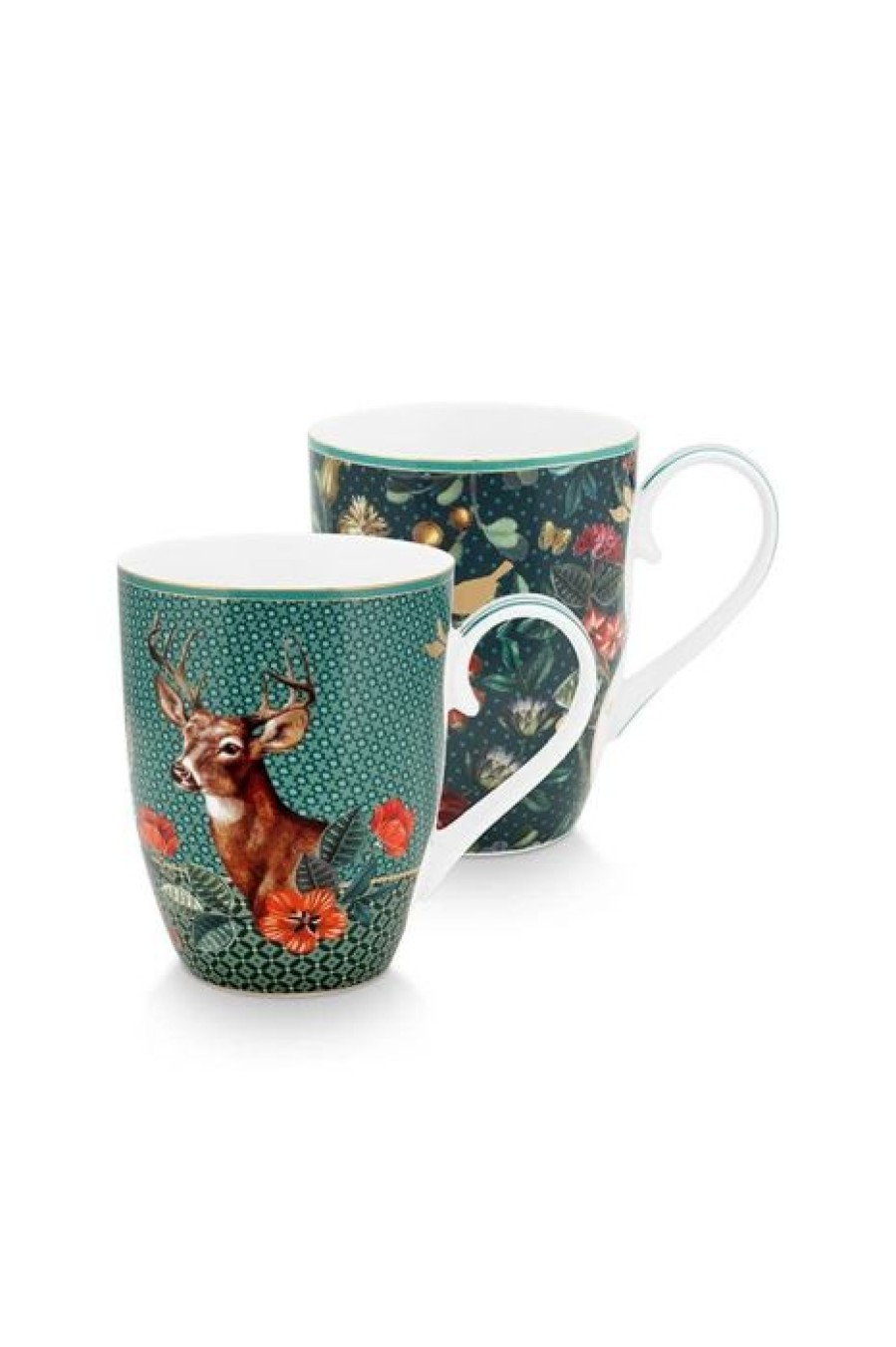 Bekers Koffie Kan | Mok Winter Wonderland - Set Van 2