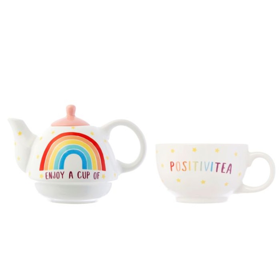 Accessoires Koffie Kan | Rainbow Theekan - Tea For One