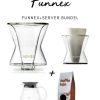 Accessoires Koffie Kan Koffiezetapparaten | Funnex Brewer & Papier + Hario Server Bundel