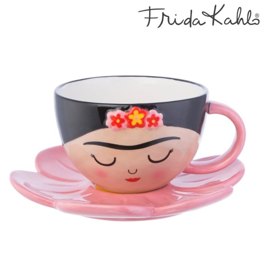 Accessoires Koffie Kan | Frida Kahlo Kop & Schotel